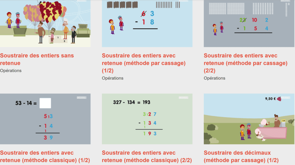 Comment effectuer les calculs suivants étape par étape