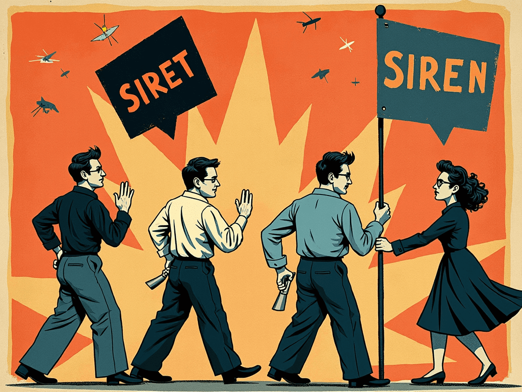 Quelles sont les différences entre le code SIREN et le code SIRET