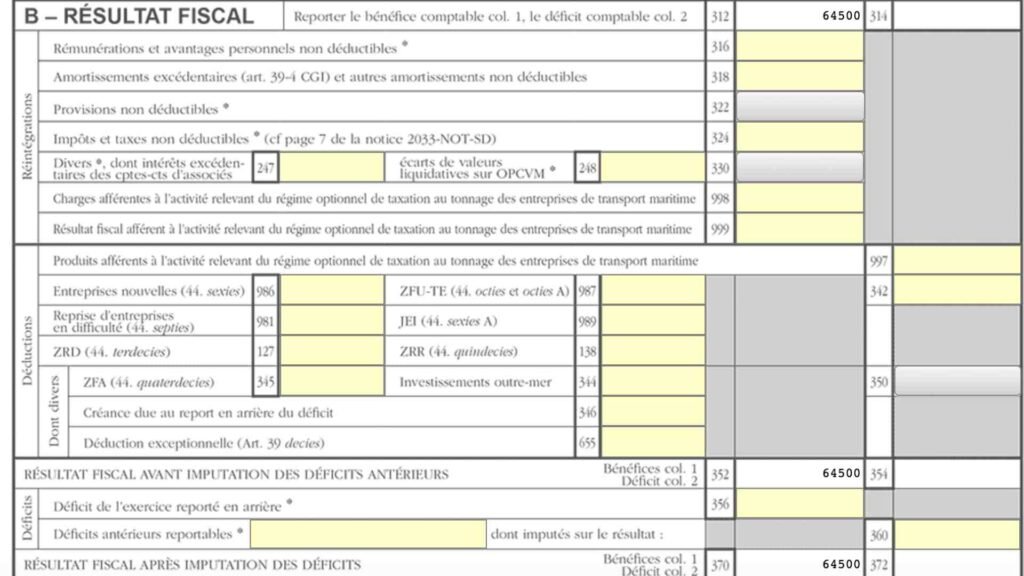 Que signifie une liasse fiscale pour une société absorbée par une TUP