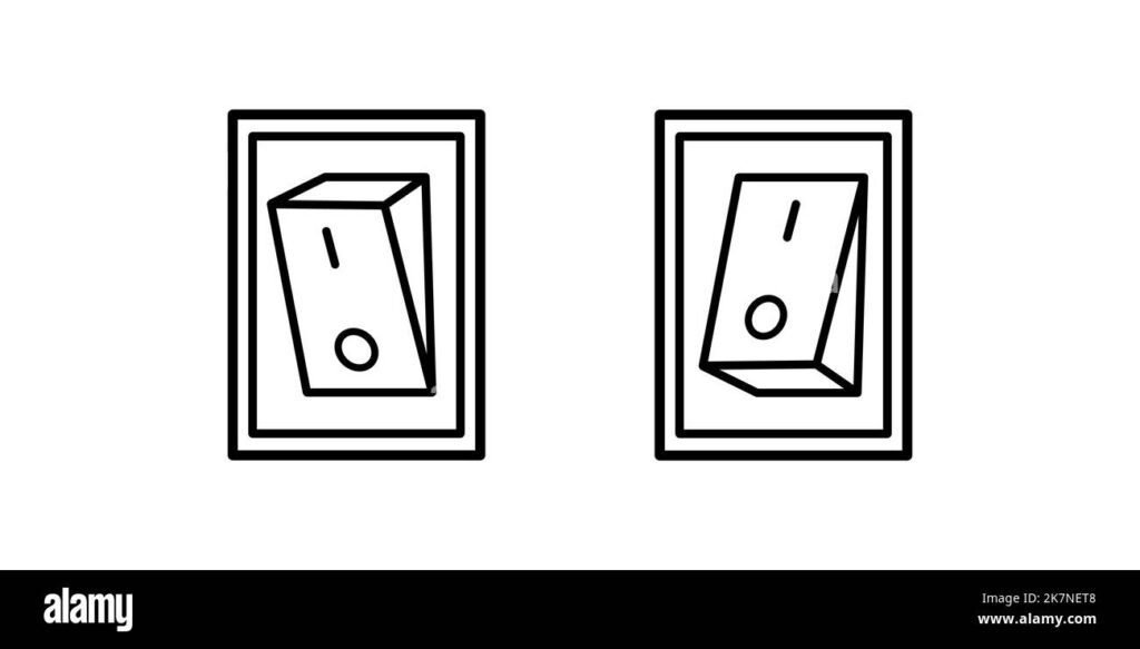 un interrupteur eteint illustrant off